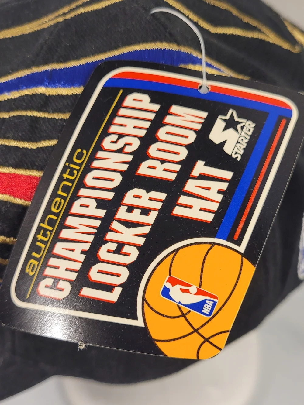 Vintage 1990s Chicago Bulls NBA Champions Locker Room Hat Starter  NWT